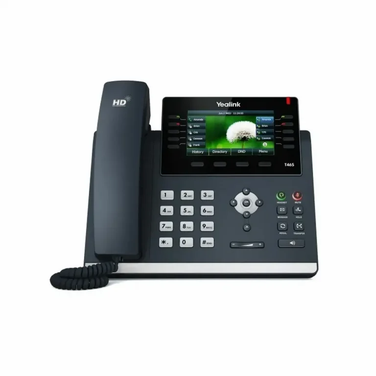 تلفن تحت شبکه یالینک مدل SIP-T46S