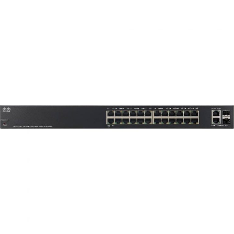 سوئیچ شبکه سیسکو 24 پورت Cisco SF220-24-RF
